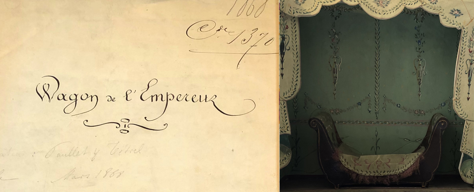 Episode 1 #TRESORS D'ARCHIVES : LE WAGON DE L'EMPEREUR